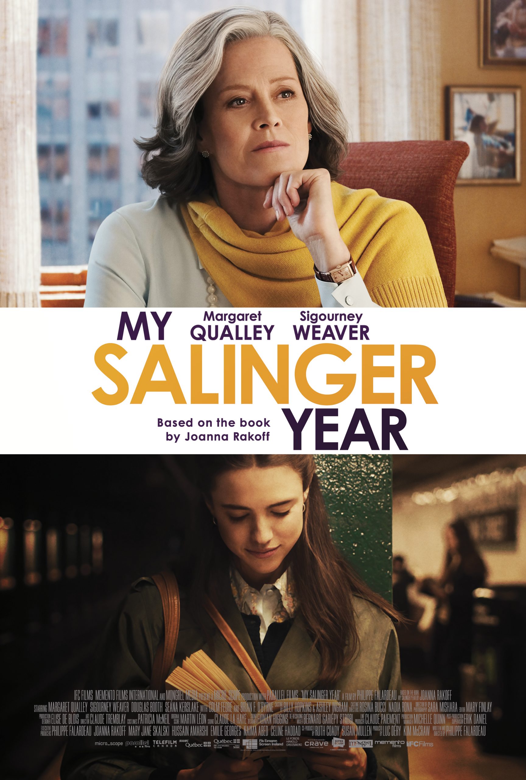 Movie poster: My Salinger Year (2020) มายซาเลงเกอร์เยีย
