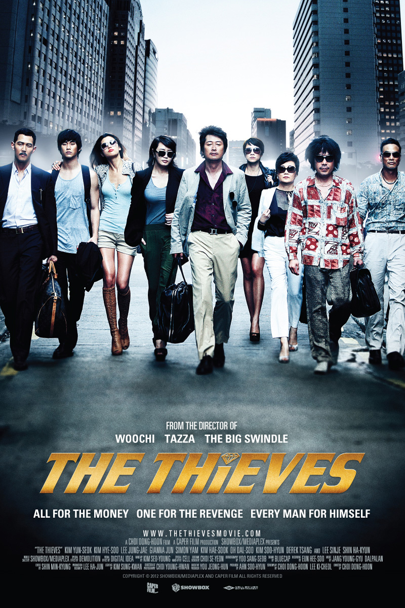 Movie poster: The Thieves (2012) 10 ดาวโจร ปล้นโคตรเพชร